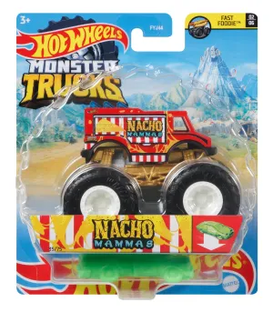 Hot Wheels 1:64 Monster Trucks Fast Foodie 2/6 Nacho Mammas