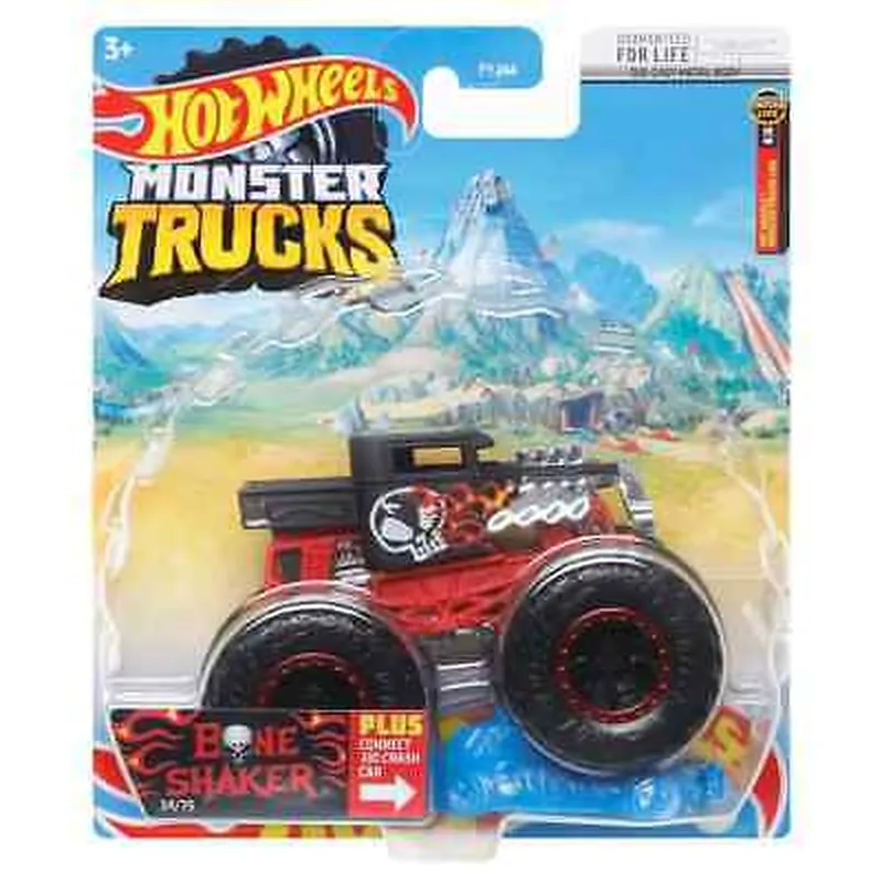 Hot Wheels 1:64 Monster Trucks Live 8/8 Bone Shaker