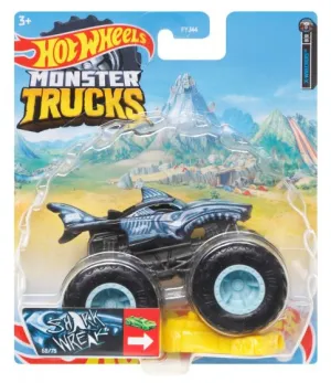 Hot Wheels 1:64 Monster Trucks X-Wreckers 3/5 Shark Wreak