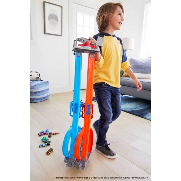 Hot Wheels Action Double Loop Dash Track Set