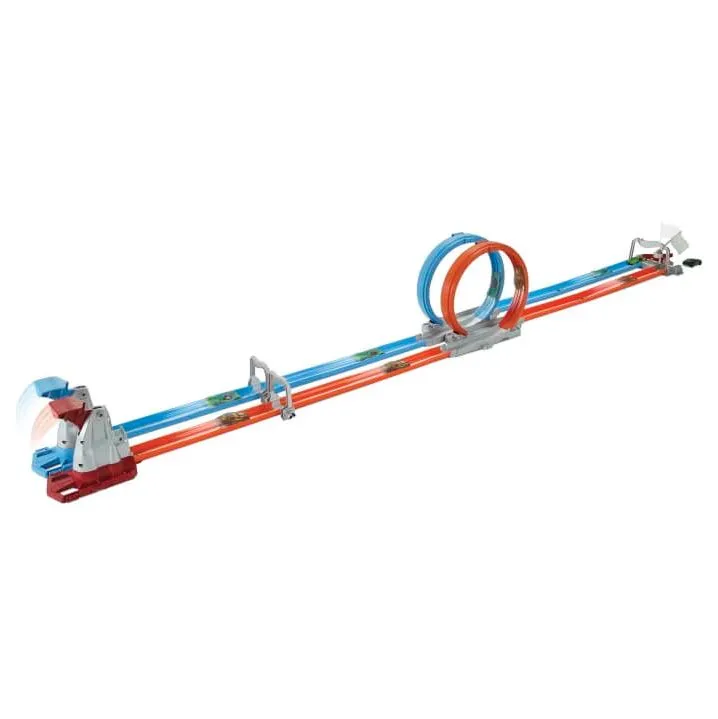 Hot Wheels Action Double Loop Dash Track Set