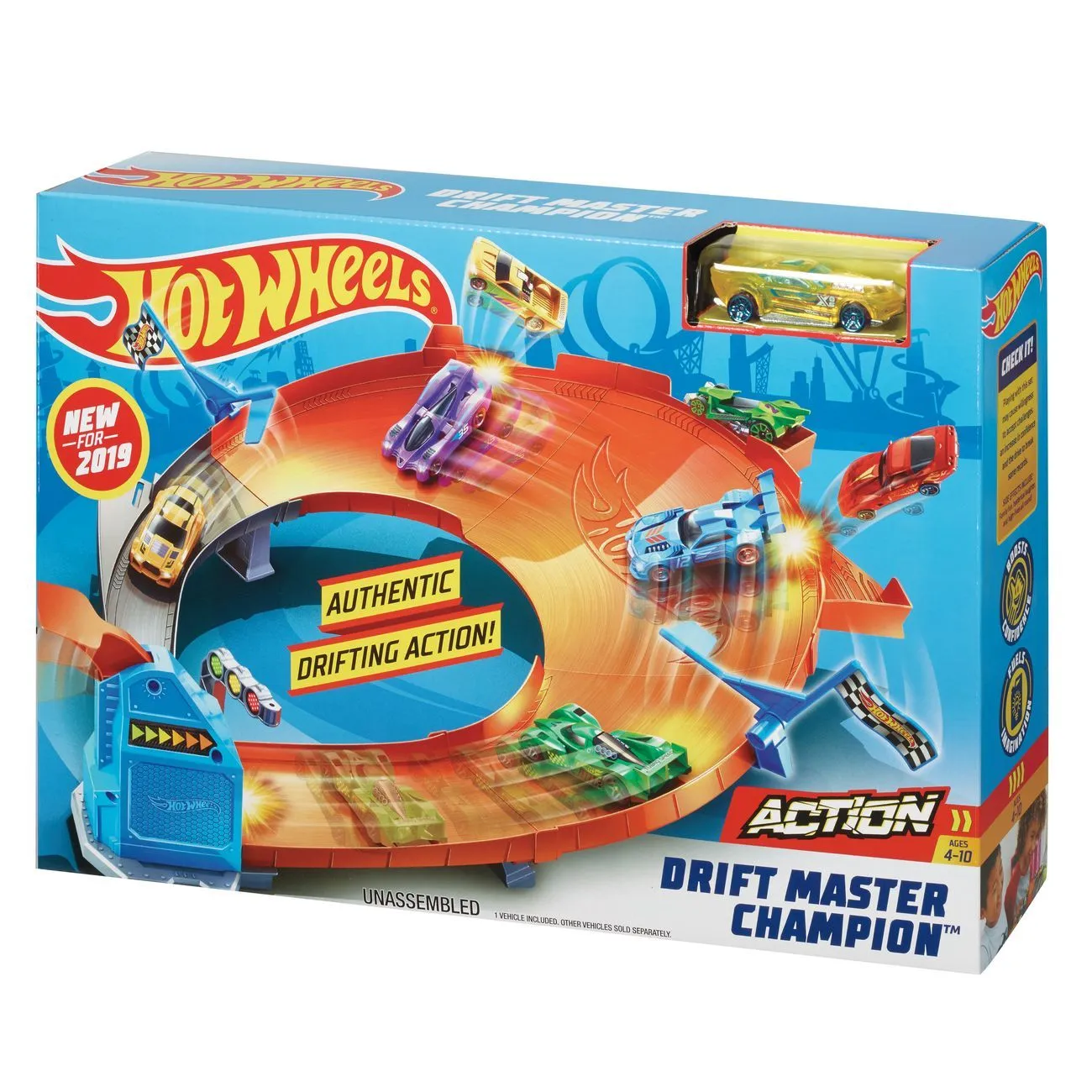 Hot Wheels Action Drift Master Champion Track Set