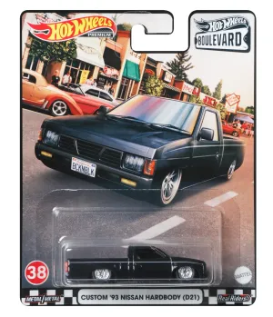 Hot Wheels Boulevard Vehicle - 38 Custom '93 Nissan Hardbody (D21)