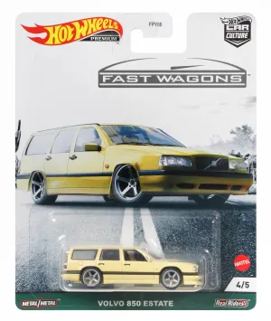 Hot Wheels Car Culture Circuit Legends Fast Wagons 4/5 Volvo 850 Estate 4/5