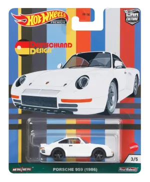 Hot Wheels Car Culture Deutschland Design 3/5 Porsche 959 (1986)