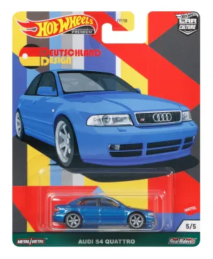 Hot Wheels Car Culture Deutschland Design 5/5 Audi S4 Quattro