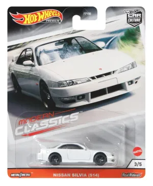 Hot Wheels Car Culture Modern Classics 3/5 Nissan Silvia (S14)