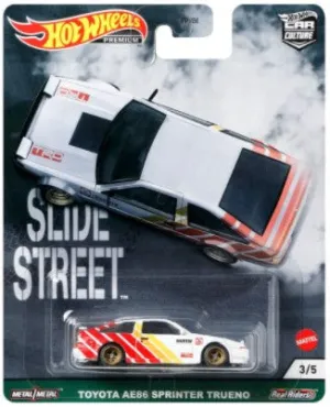 Hot Wheels Car Culture Slide Street 3/5 Toyota Ae86 Sprinter Trueno