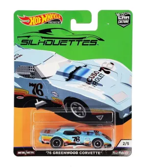 Hot Wheels Car Culture Super Silhouettes '76 Greenwood Corvette 2/5