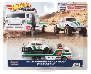Hot Wheels Car Culture Team Transport #23 Volkswagen Baja Bug Wide Open"