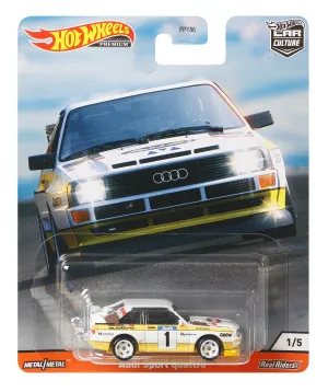 Hot Wheels Car Culture Thrill Climbers Audi Sport Quattro 1/5