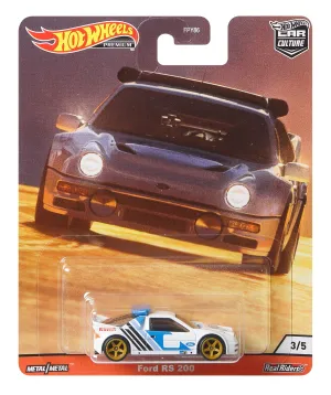 Hot Wheels Car Culture Thrill Climbers Ford Rs 200 3/5