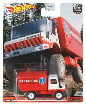 Hot Wheels Car Culture Wild Terrain '88 Mercedes Unimog U1300 1/5