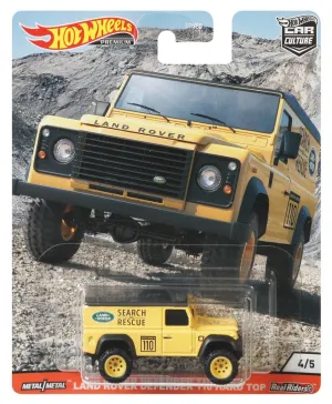 Hot Wheels Car Culture Wild Terrain Land Rover Defender 110 Hard Top 4/5