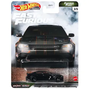 Hot Wheels Fast & Furious Furious Fleet 3/5 Dodge Charger Srt Hellcat Widebody