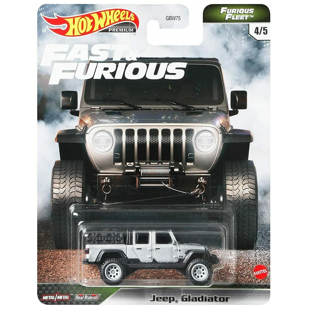 Hot Wheels Fast & Furious Furious Fleet 4/5 Jeep Gladiator