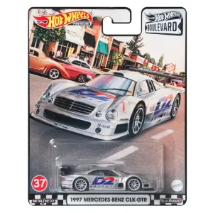 Hot Wheels Favourites Boulevard Vehicle - 37 1997 Mercedes-Benz Clk-GTR