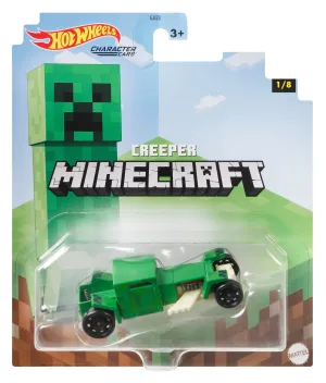 Hot Wheels Gaming Character Car Minecraft 1/8 Creeper