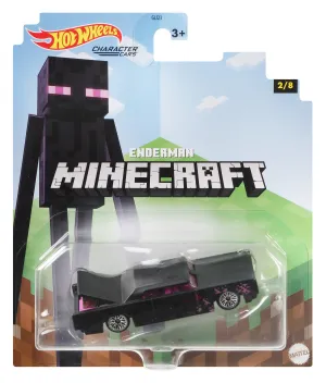 Hot Wheels Gaming Character Car Minecraft 2/8 Enderman