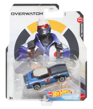 Hot Wheels Gaming Character Car Overwatch 2/5 Solider: 76
