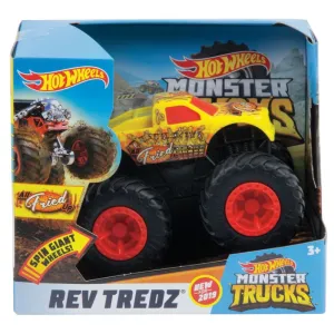Hot Wheels Monster Trucks Rev Tredz All Fried Up