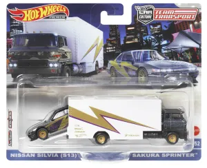Hot Wheels Team Transport #52 Nissan Silvia (S13)