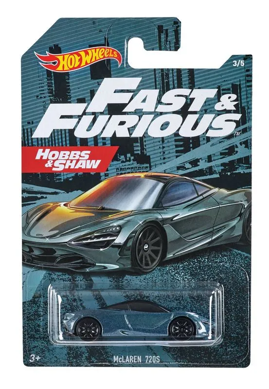 Hot Wheels Theme Automotive Vehicle Fast & Furious 3/5 Mclaren 720S