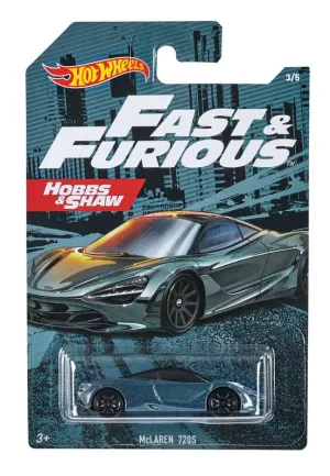 Hot Wheels Theme Automotive Vehicle Fast & Furious 3/5 Mclaren 720S