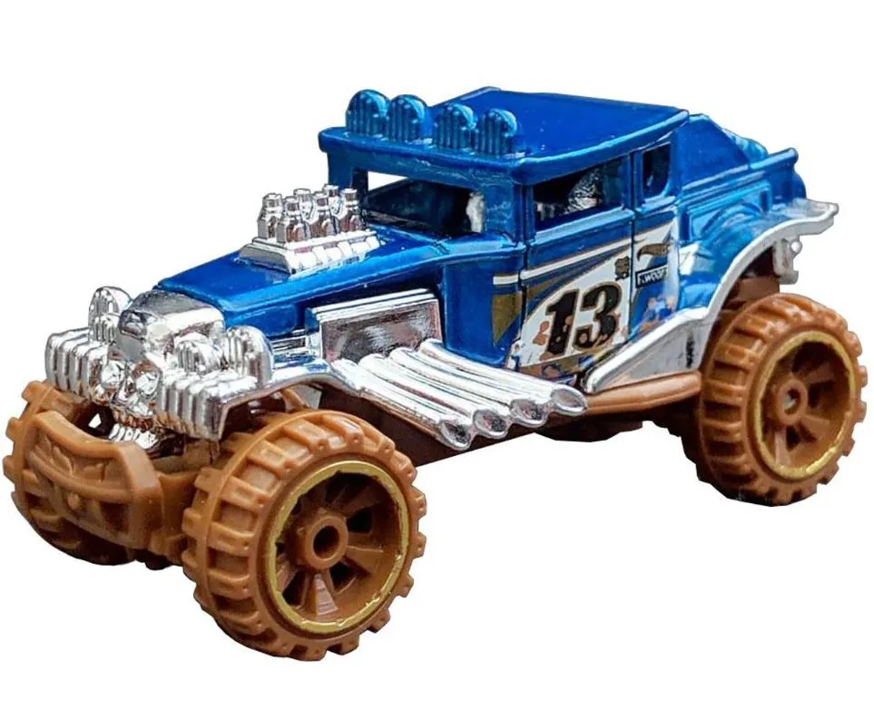 Hot Wheels Theme Automotive Vehicle Offroad Trucks 6/6 Baja Bone Shaker