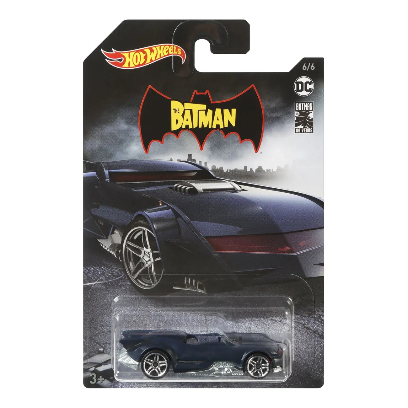 Hot Wheels Theme Entertainment Vehicle Batman 6/6 The Batman Batmobile