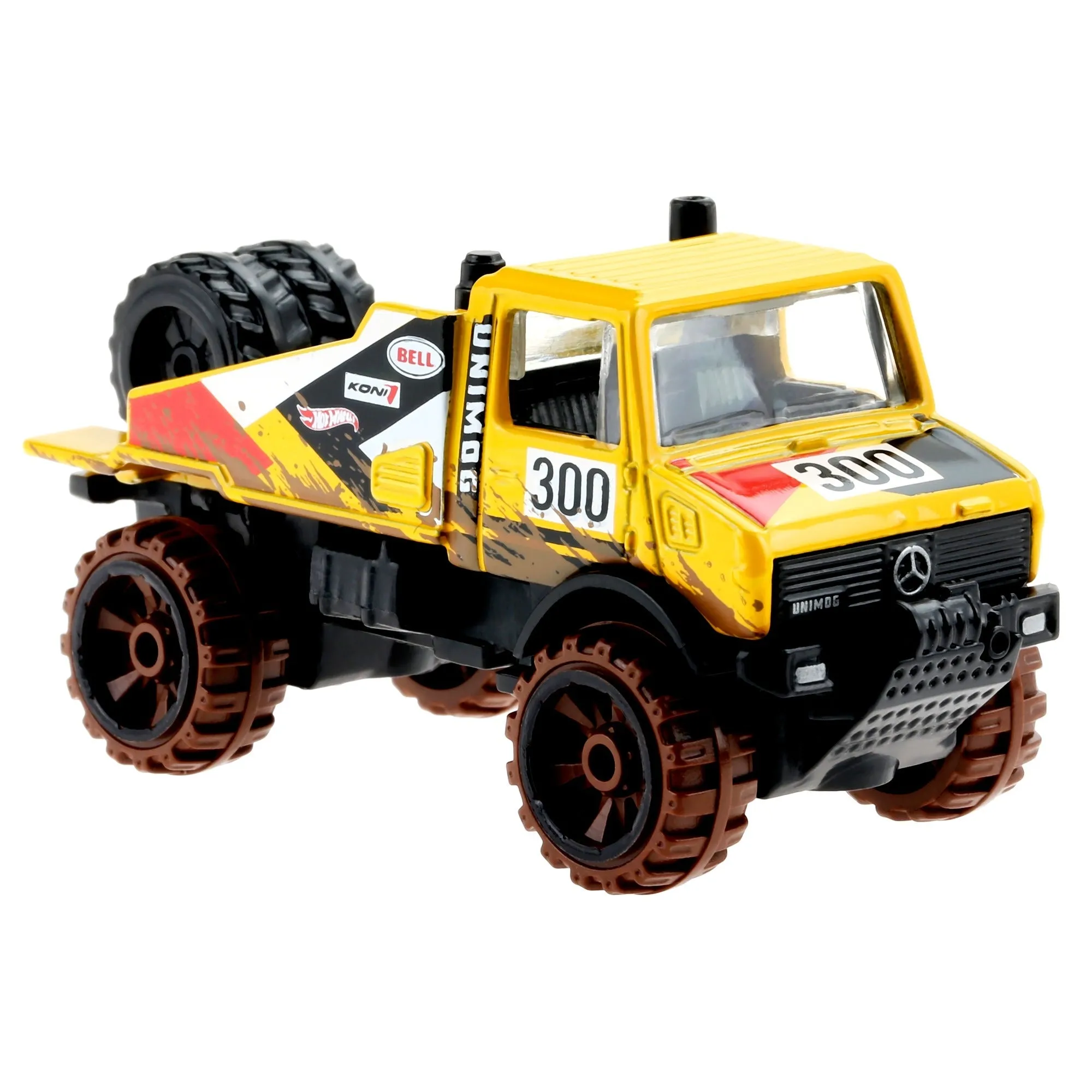 Hot Wheels Themed Automotive Vehicle Mud Runners 1/5 Mercedes-Benz Unimog 1300