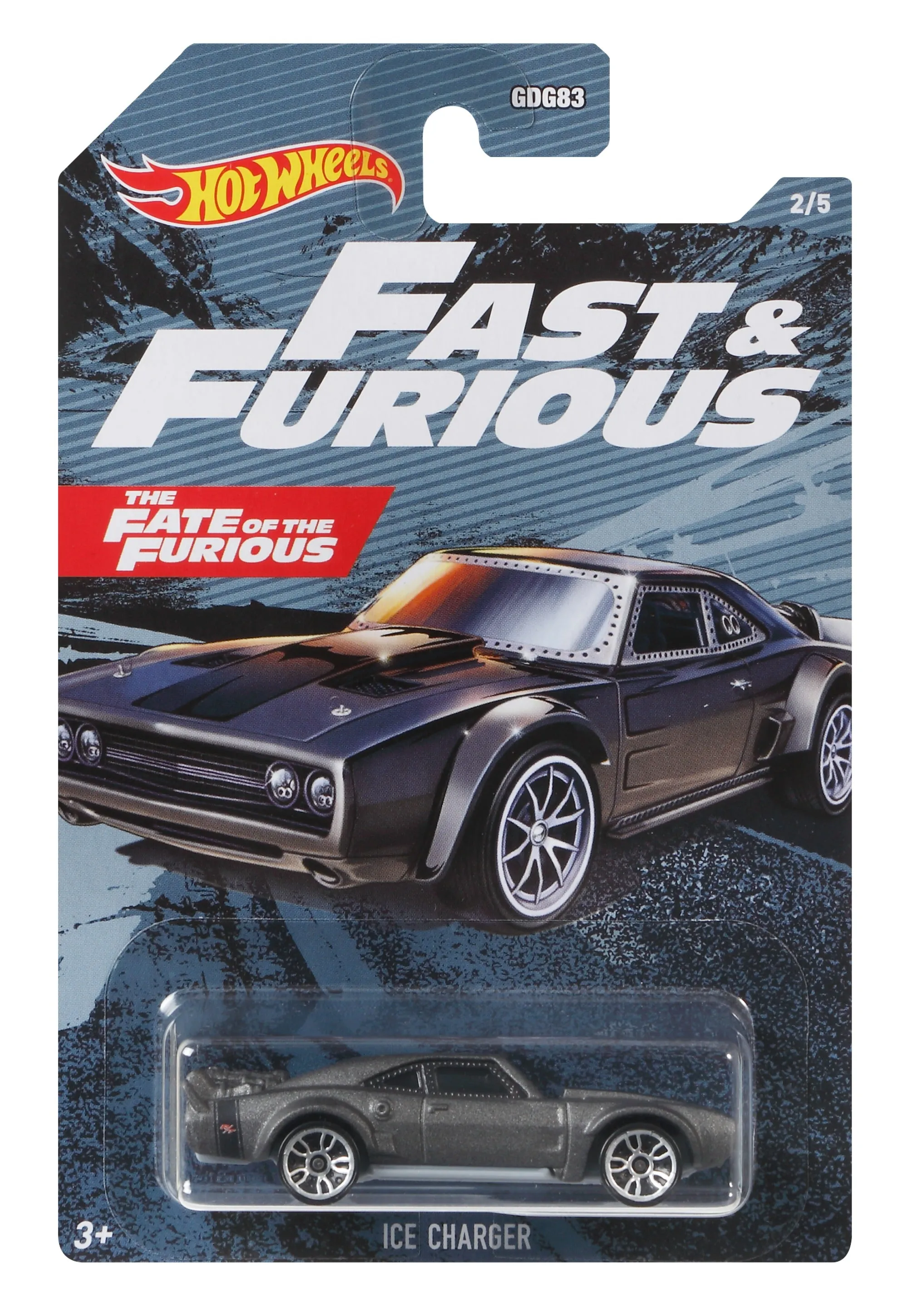 Hot Wheels Themed Entertainment Vehicle Fast & Furious 2/5 Ice Charger