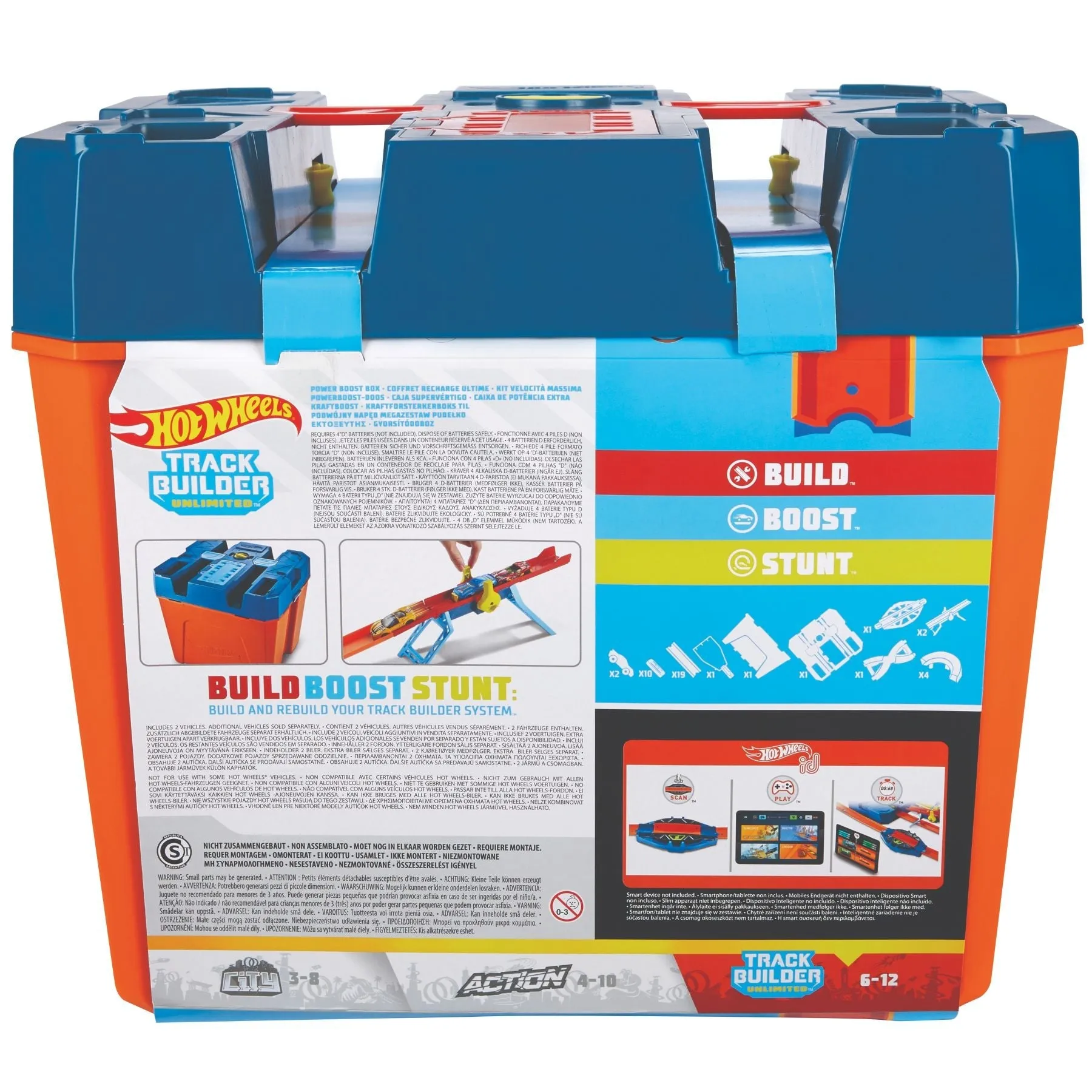 Hot Wheels Track Builder Unlimited Power Boost Box