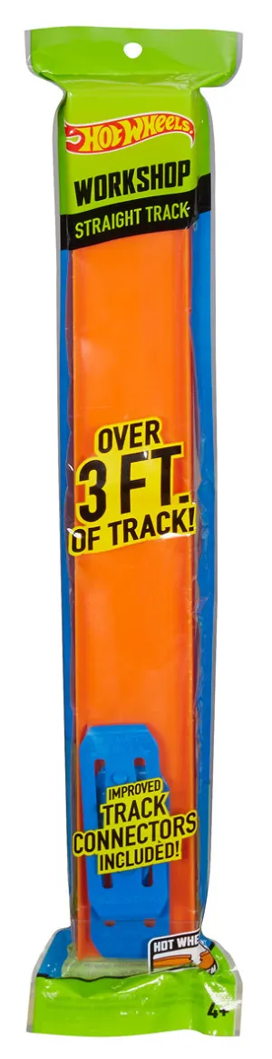 Hot Wheels Workshop Straight Track 4 Pack