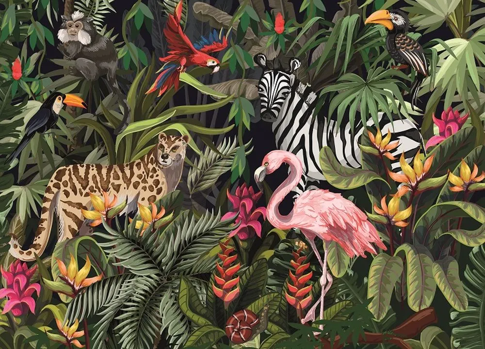 In The Jungle 1000 Piece Jigsaw Puzzle