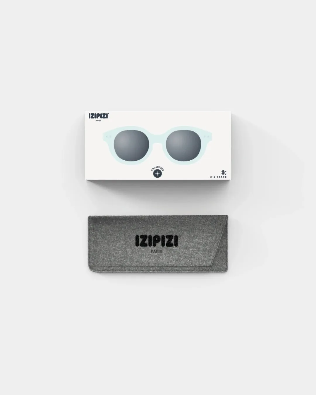 Izipizi: Kids Plus Sunglasses #C - Aqua Green (3-5 Years)