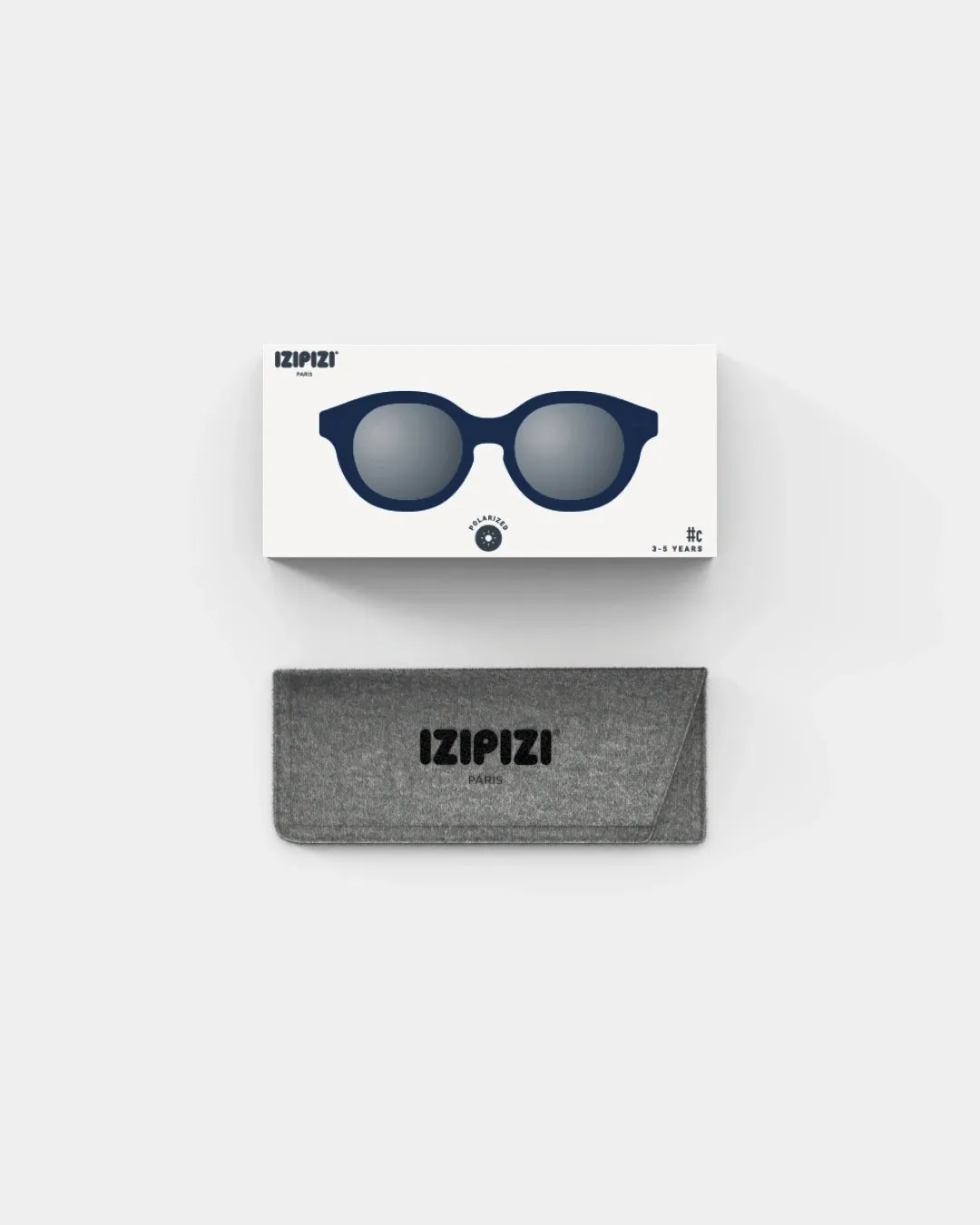 Izipizi: Kids Plus Sunglasses #C - Denim Blue (3-5 Years)