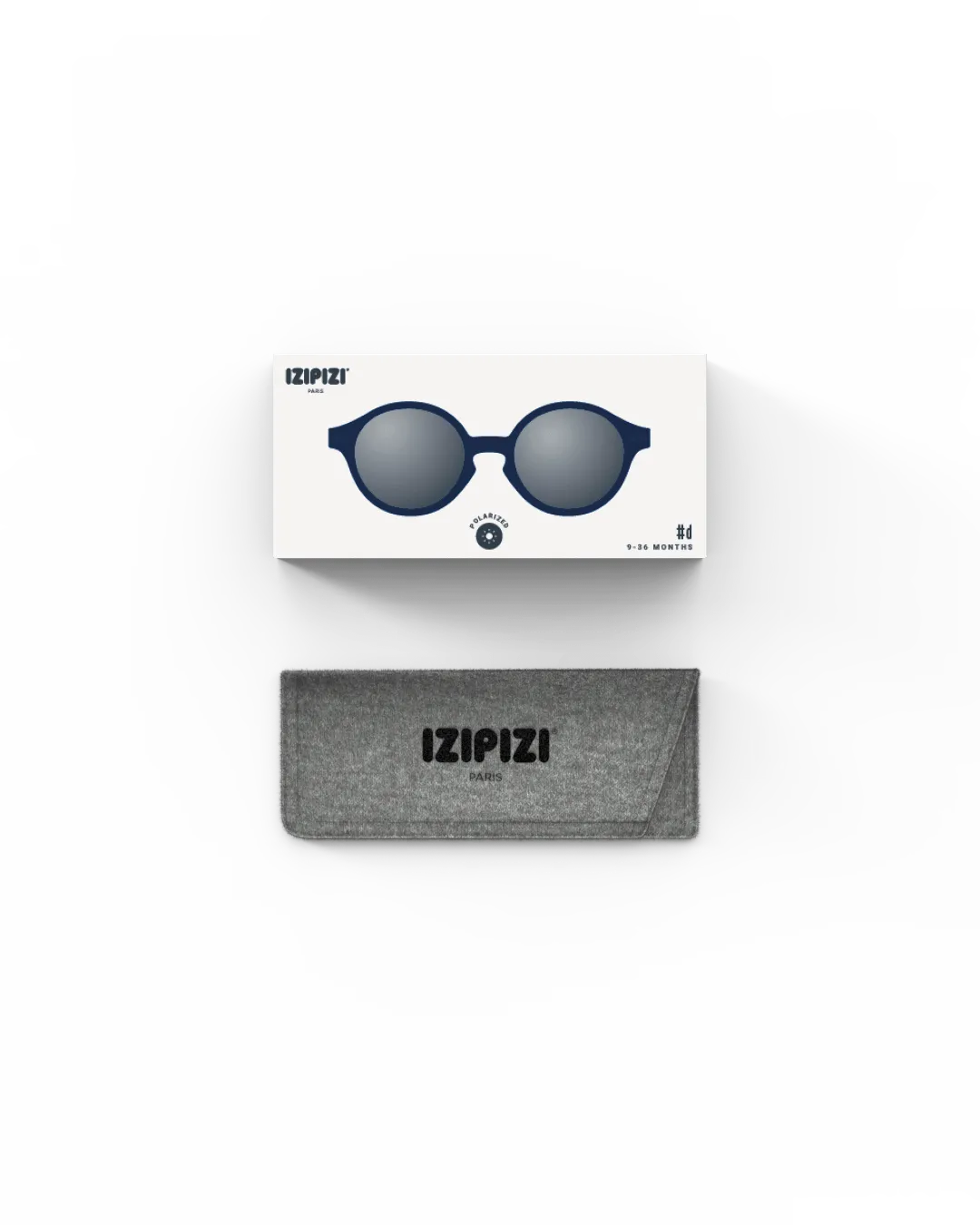 Izipizi: Kids Sunglasses #D - Denim Blue (9-36 Months)