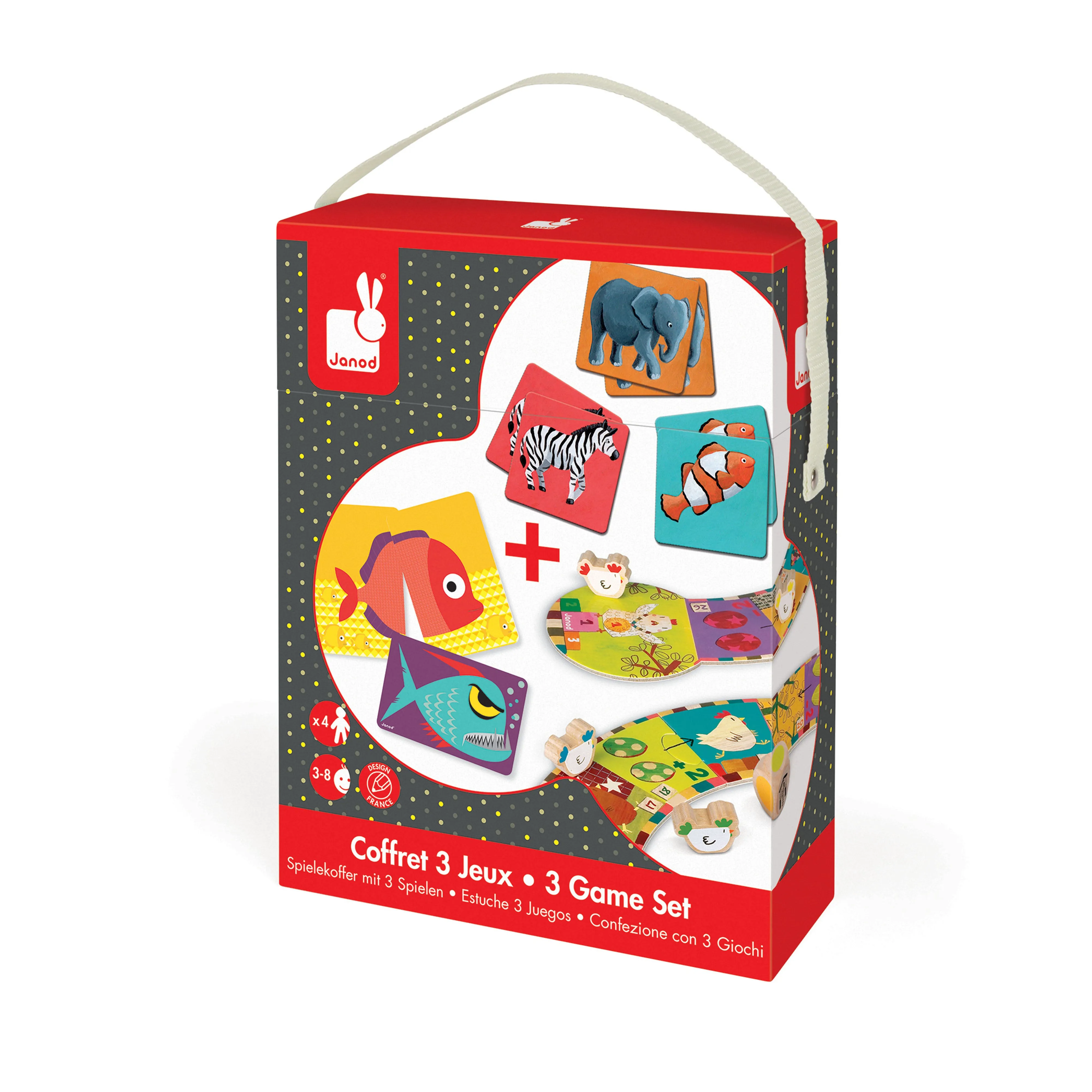 Janod 3 Game Set