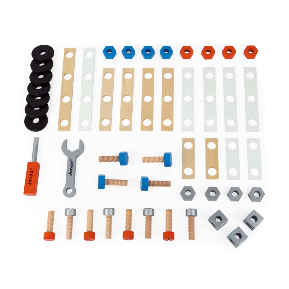 Janod Bricokids DIY Barrel - 50pcs