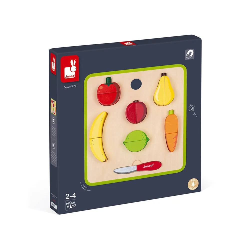 Janod Chunky Fruits and Vegetables Set