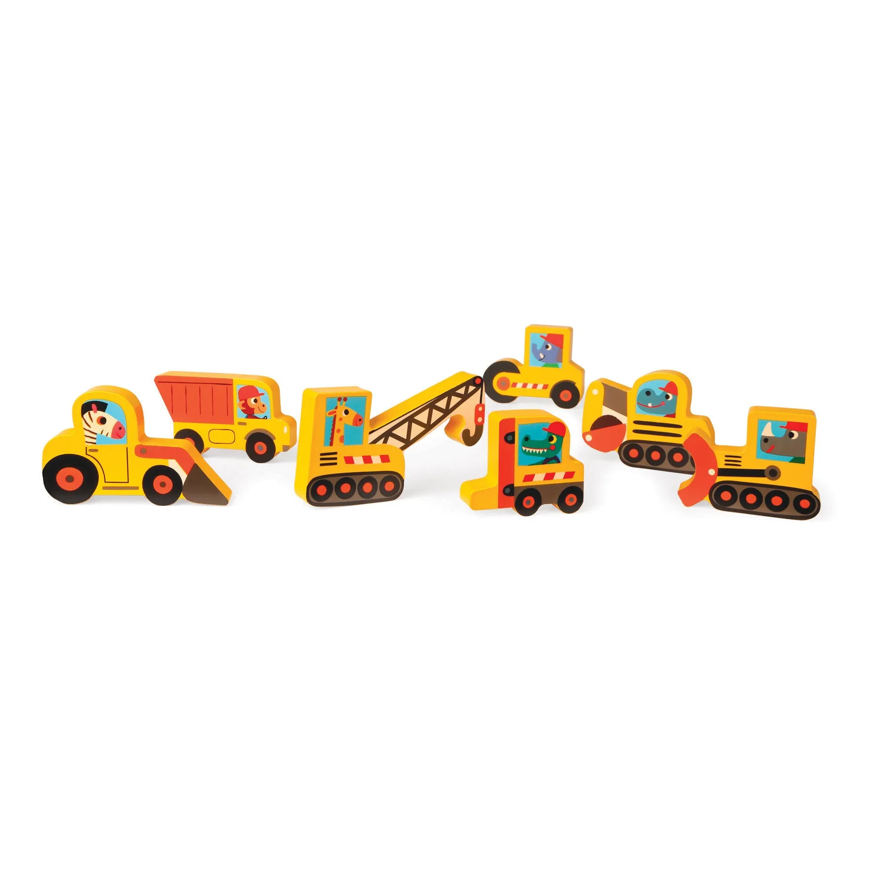 Janod Construction Site Chunky Puzzle