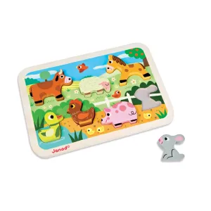 Janod Farm Chunky Puzzle
