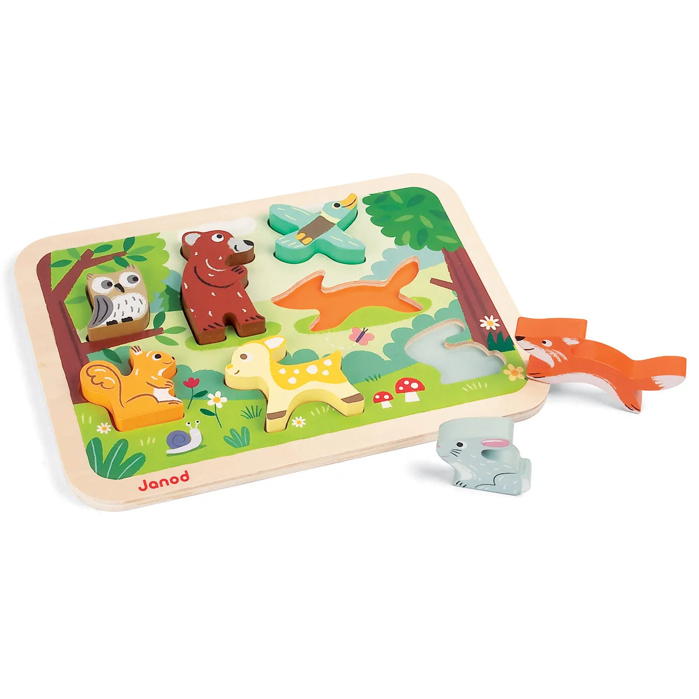 Janod Forest Chunky Puzzle