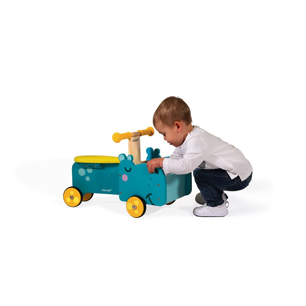 Janod Hippopotamus Ride-On