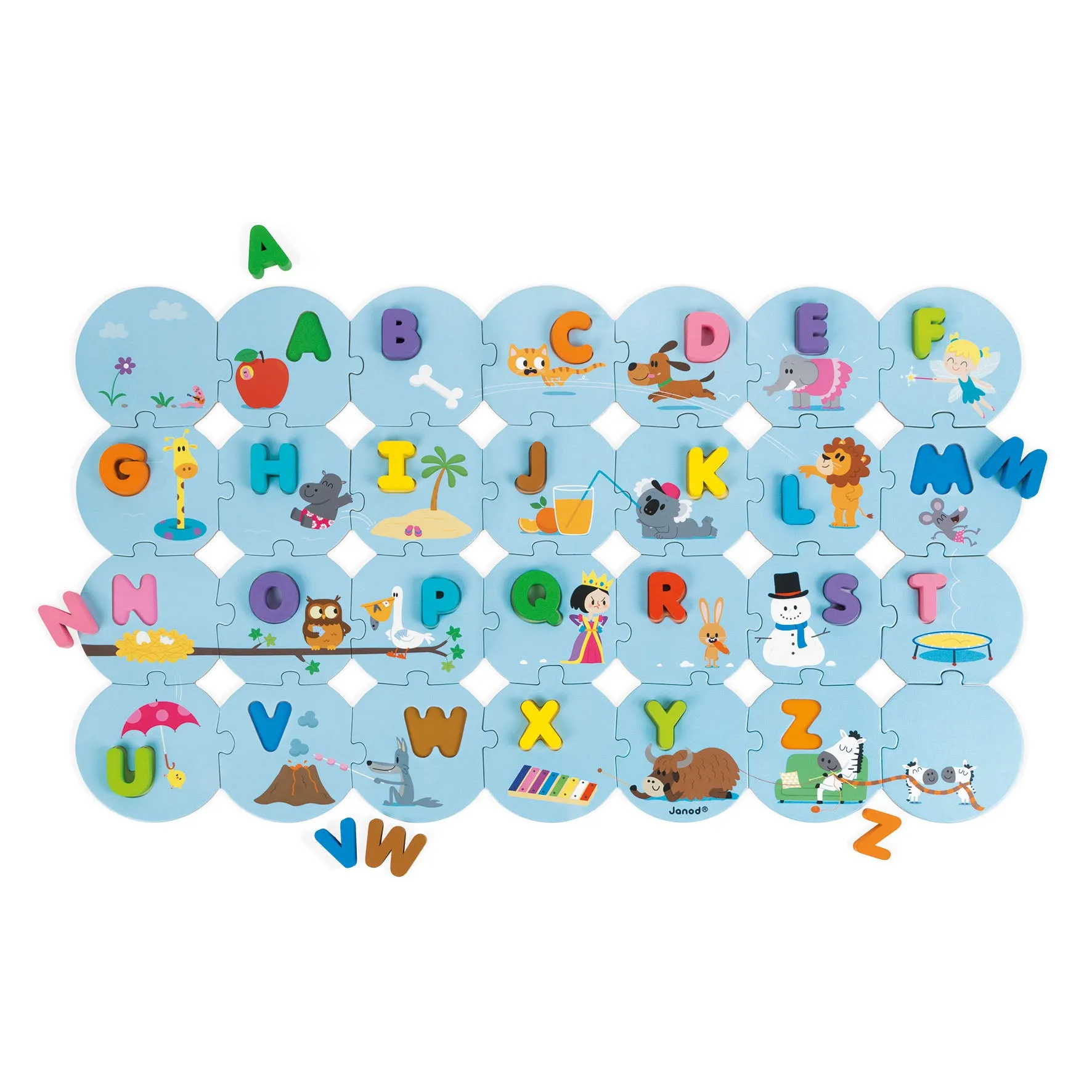 Janod I Learn The Alphabet Puzzle