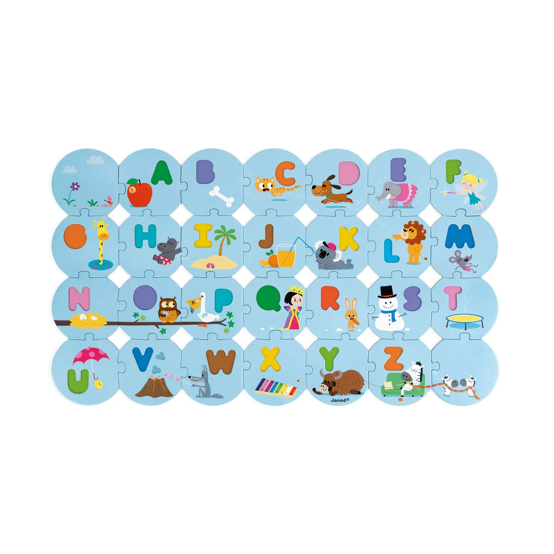 Janod I Learn The Alphabet Puzzle