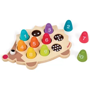 Janod I Wood Number Hedgehog