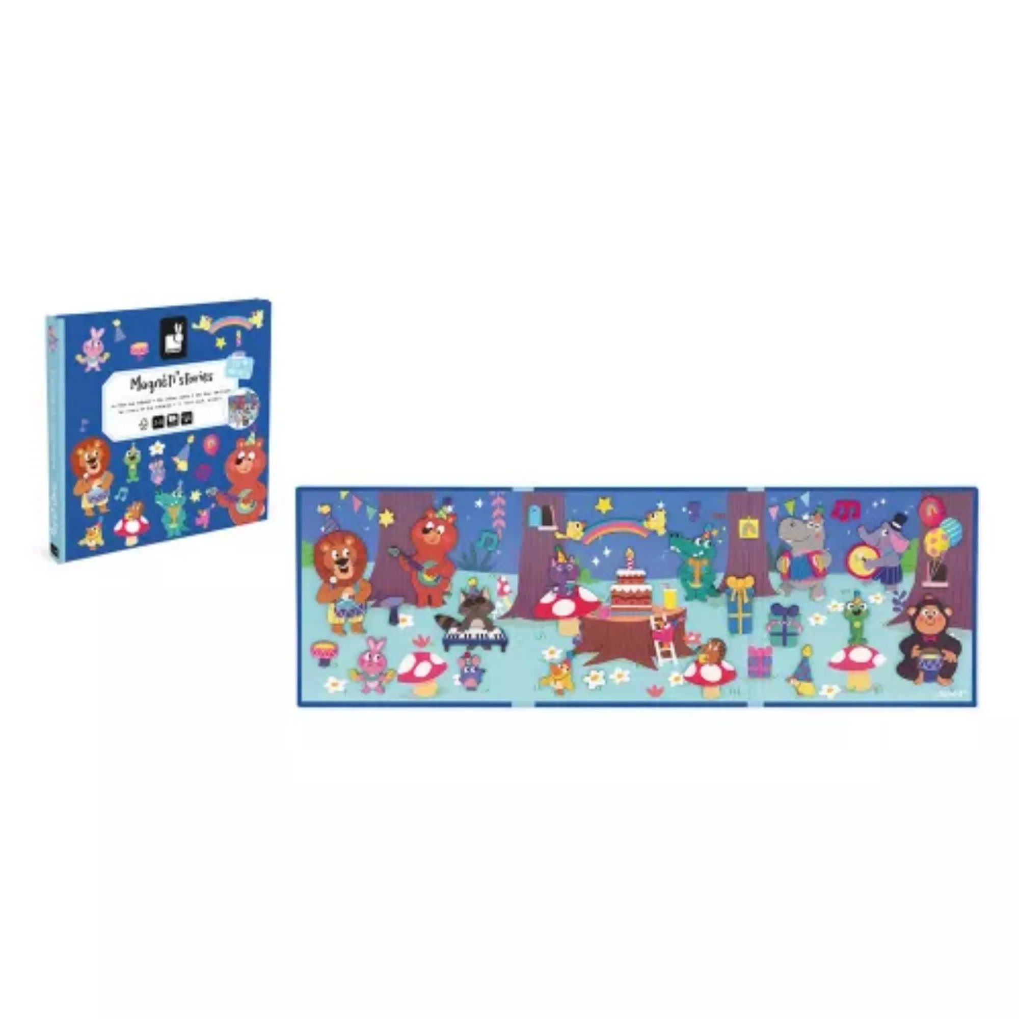 Janod Magnetic Stories – Animal Party