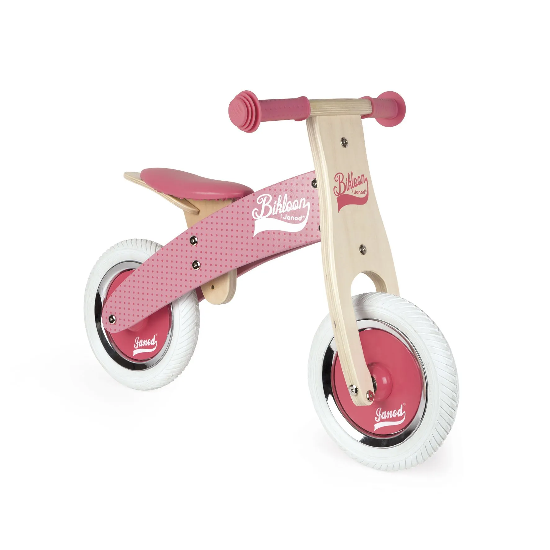 Janod My First Pink Little Bikloon Balance Bike